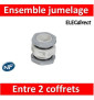 Legrand - Ensemble de jumelage Plexo - passage entre 2 coffrets ou gaines multifonctions - 001967