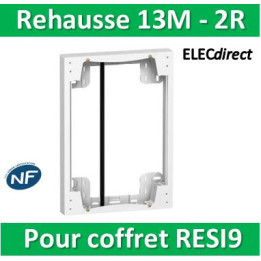 SCHNEIDER - Rehausse pour coffret RESI9 13M - 2R - R9H10759
