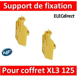 Legrand - Support de fixation pour borniers (jeu de 2) - pour coffrets XL³ 125 - 401857