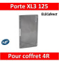 Legrand - Porte transparente XL³ 125 - IP 40-IK 09 pour coffret 4 rangées 401614 - 401874