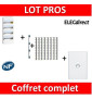 Legrand - LOT  - Coffret DRIVIA 52 M + peigne + porte - 401214+405002+404926x8+401334