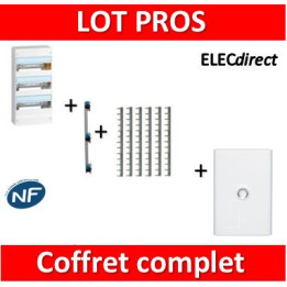 Legrand - LOT - Coffret DRIVIA 39 M + peigne + porte - 401213+405001+404926x6+401333