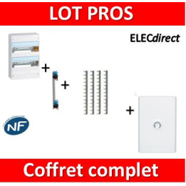 Legrand - LOT - Coffret DRIVIA 26 M + peigne + porte - 401212+405000+404926x4+401332