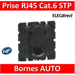 Legrand - Prise simple RJ 45 cat. 6 STP TV, téléphone, informatique - 067396