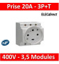 Legrand - PC 3P+T - 20A 400V  à  Eclips Modulaire - 004291
