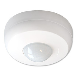 B.E.G - Détecteur de mouvement avec zone de détection circulaire - Plafond - Blanc - Saillie - Réf : 92190