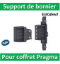 Schneider - Pragma - kit support de bornier latéral - 4 blocs de large - avec supports - PRA90053