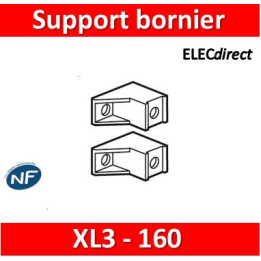 Legrand - Support bornier IP 2X (2) - pour coffrets XL³ 160 - 020050