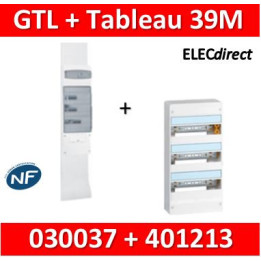 Legrand - Kit GTL 13M complet + tableau 39M - 030037+401213