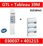 Legrand - Kit GTL 13M complet + tableau 39M - 030037+401213