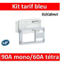 Legrand - Kit tarif bleu XL³ 160/400 - pour disj abonné 90 A mono et 60 A tétra - 020230
