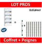 Legrand - LOT - Coffret DRIVIA 52 M + peigne V/H - 401214+405002+404926x8