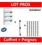Legrand - LOT - Coffret DRIVIA 39 M + peigne V/H - 401213+405001+404926x6
