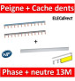 Legrand - Peignes HX3 Phase + neutre + Cache dents Legrand - 404926x2+404988