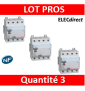 LEGRAND - Interrupteur différentiel DX3-ID 4P 40A - 30mA - A - 411675x3