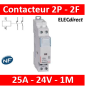 Legrand - Contacteur  bobine 24V~ 2P - 250V~ 25A - 2F - 412505
