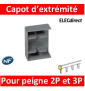 Legrand - Capot d'extrémités pour peigne HX³ bipolaire 56 modules et tripolaire - 404990