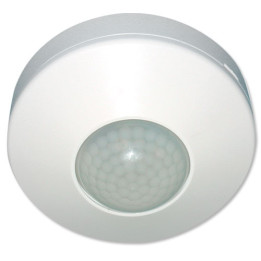 B.E.G - Détecteur de mouvement avec zone de détection circulaire - Plafond - Blanc - saillie - Réf : 92194