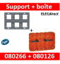 Legrand - support + boîte batibox - Blanc - 080126+080266