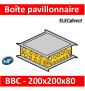 Legrand Batibox - Boîte pavillonnaire BBC 200x200x80 - 089311