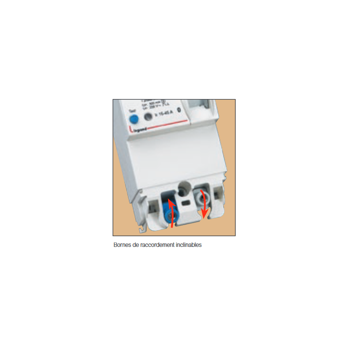 Legrand - Disjoncteur de branchement ERDF - 4P 10/30A 500 MA Sélectif - Réf.: 401012