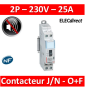 Legrand - Contacteur domestique silencieux - 25A bipolaire - O+F - 412500