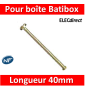 Legrand - Vis longue D63mm L 40 mm lot 10 vis - 089748 X 10