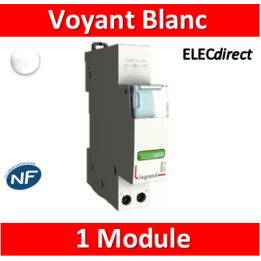 Legrand - Voyant Blanc 250V - LED - 412930