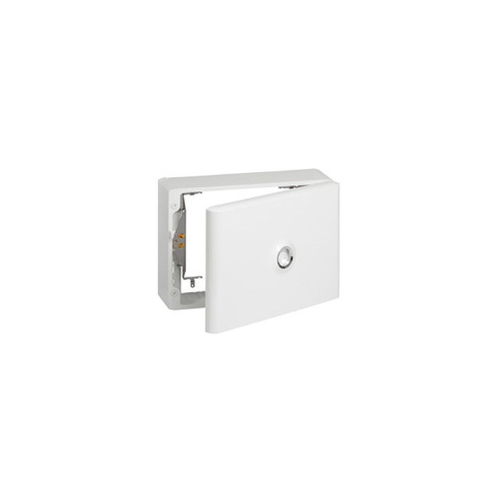 Legrand - Habillage + porte pour platine de branchement - GTL 18 modules - 401189