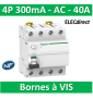 SCHNEIDER - Interrupteur Différentiel 4P - 40A - 300mA - AC - A9R14440