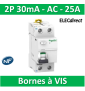 SCHNEIDER - Interrupteur Différentiel 2P - 25A - 30mA - AC - A9R11225