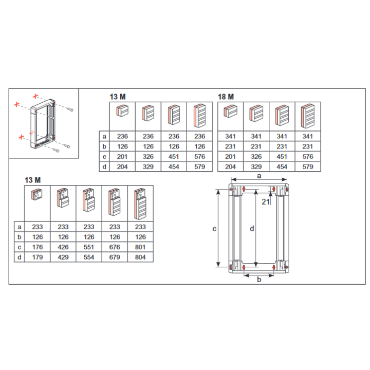 Legrand - LOT Coffret DRIVIA 26 Modules + rehausse - 401212 + 401372