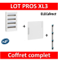 Legrand - Coffret de distribution 72 modules - 4R de 18M + porte + peigne - XL3 125 - 401614+401864+405005