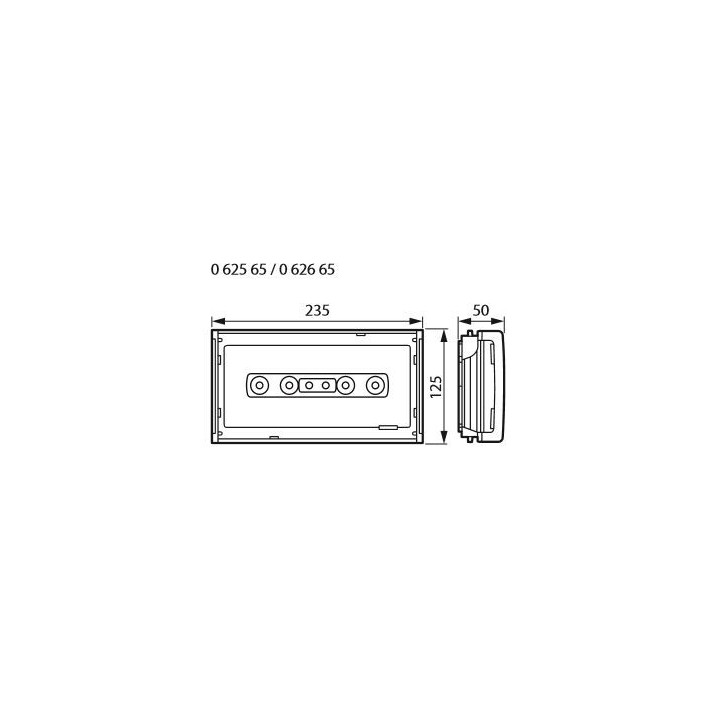 Legrand - BAES Ambiance Sati 400 lm H Leds - IP43 - Réf : 062565