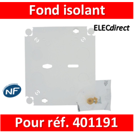 Legrand - Fond isolant pour platines de branchement - 401193