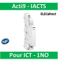 Schneider - Acti9 - iACTs - Auxiliaire de signalisation - 1NO pour iCT - Réf : A9C15915