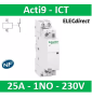 Schneider - Acti9 - Contacteur iCT - 25A - 1NO - 230/240V - 50Hz - Réf : A9C20731