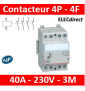 Legrand - Contacteur de puissance 4P bobine 230V - 40A - 4F - 3M - 412553