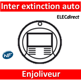 Legrand Céliane - Enjoliveur blanc inter extinction auto - 068294