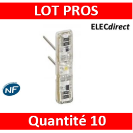 Legrand - Voyant Lumineux LED Prog. Céliane/Mosaic 230V - 067686x10