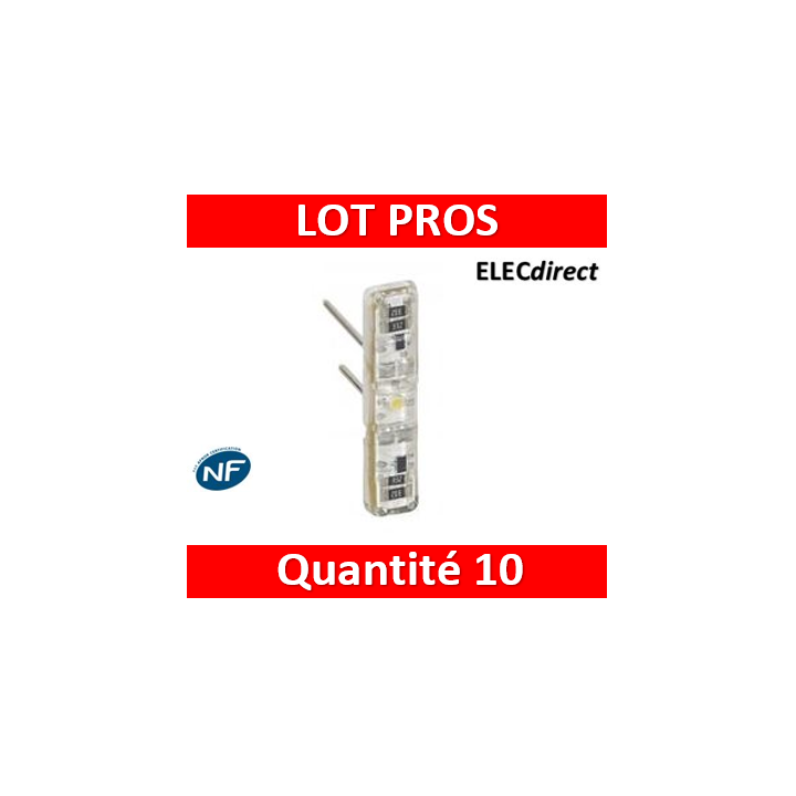 Legrand - Voyant Lumineux LED Prog. Céliane/Mosaic 230V - 067686x10