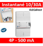Legrand - Disjoncteur de branchement ERDF - 4P 10/30A 500 MA Instantané - Réf : 401010