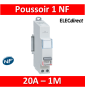 Legrand - Poussoir 20A simple fonction - 250V - 1 NF - 412909
