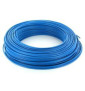 Fil HO7VR 16 mm2 rigide - Bleu - vendu au m.