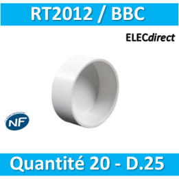 SIB - Bouchon BBC 25 - quantité 20 - P0325026