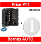 Legrand Céliane - Mécanisme + enjoliveur Prise PTT - 067338+068238