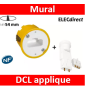 Legrand Batibox - Boîte luminaires pour applique + Douille/Fiche SIB - Prof. 40 - 089304+11127