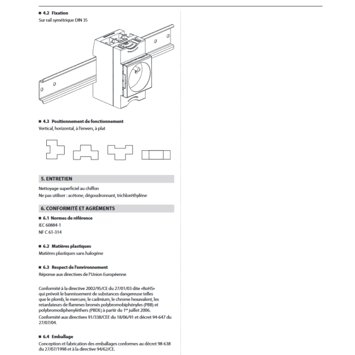 Legrand - LOT - PC 2P+T 16A 220V  Modulaire x 2 + disjoncteur 16A AUTO - 004280x2 + 406783x1
