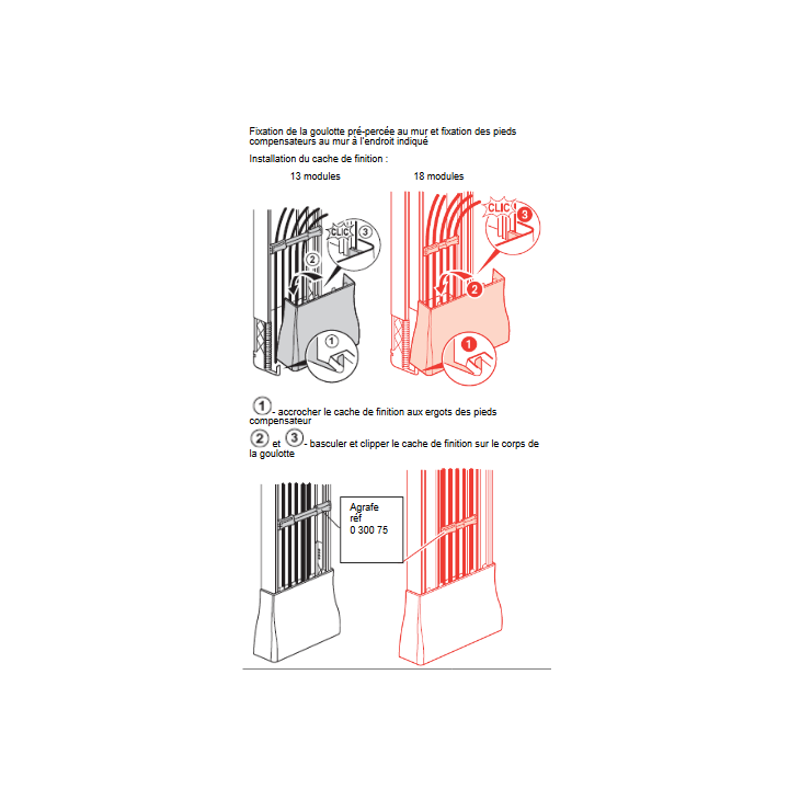 Legrand - Cornet d'épanouissement - Drivia 18 modules - 030071
