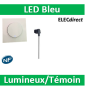 Schneider Odace - Témoin/Lumineux LED Bleu - Réf : S520291